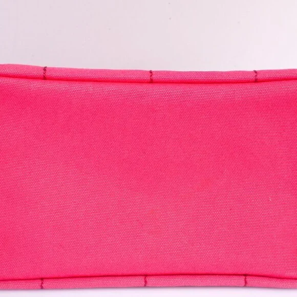 Authentic Pink Prada Canapa Small Logo Tote Bag - Picture 5 of 12